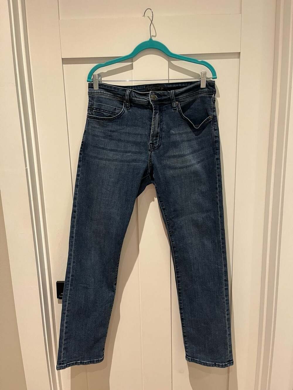 Liverpool Los Angeles Men's Coolmax Denim Jeans Size 34W 32L
